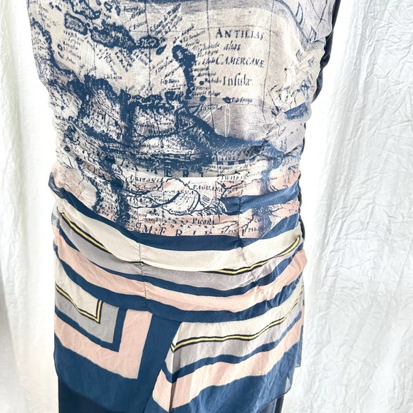 Pianura Studio | Navy Drop Waist Dress, Size M - Picture 8 of 13